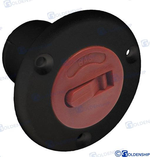 Recambios Marinos Deck Fill   "Gas" 50 Mm Black. Gs31124