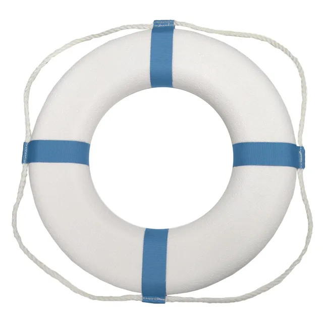 Lippert Components Inc 25" White Decorative Ring Buoy 2020108356