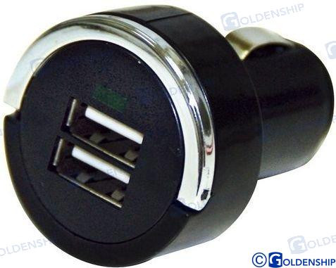 Recambios Marinos Sckt 12/24 V 2 Usb Chgr 5V 34A Gs11012