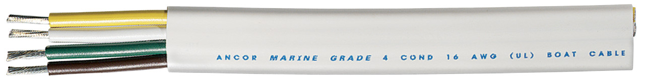 Marinco/Ancor Marine 100' 16/4 Trailer Cable 154010