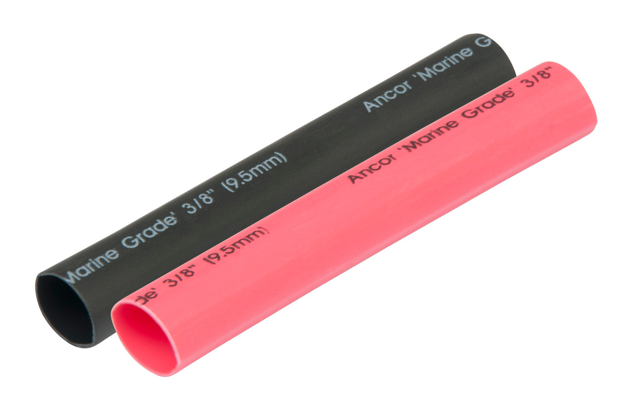 Marinco/Ancor Marine 3/8" X 3" Black/Red Heat Shrnk 304602
