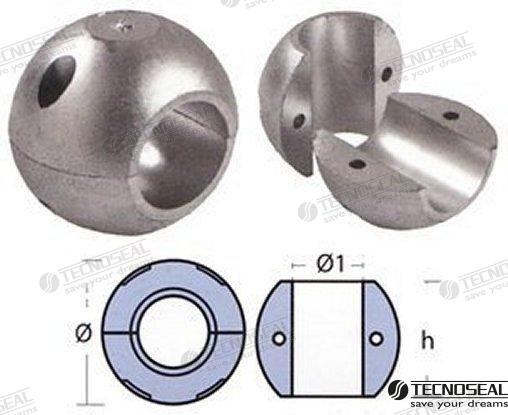 Recambios Marinos Shaft Anode Short 28Mm. Ten00504L