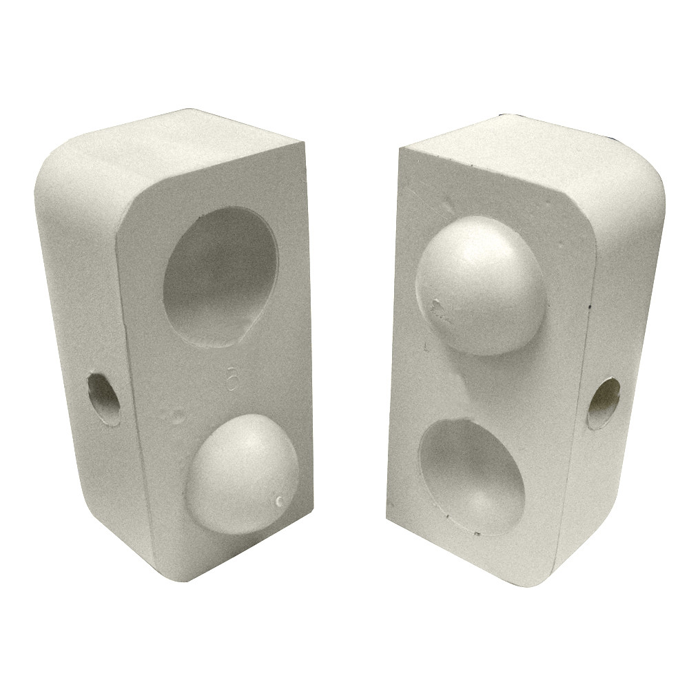 Dock Edge Dockap Premium Foam Profile Large 2" Cap - Putty [DE1152F]