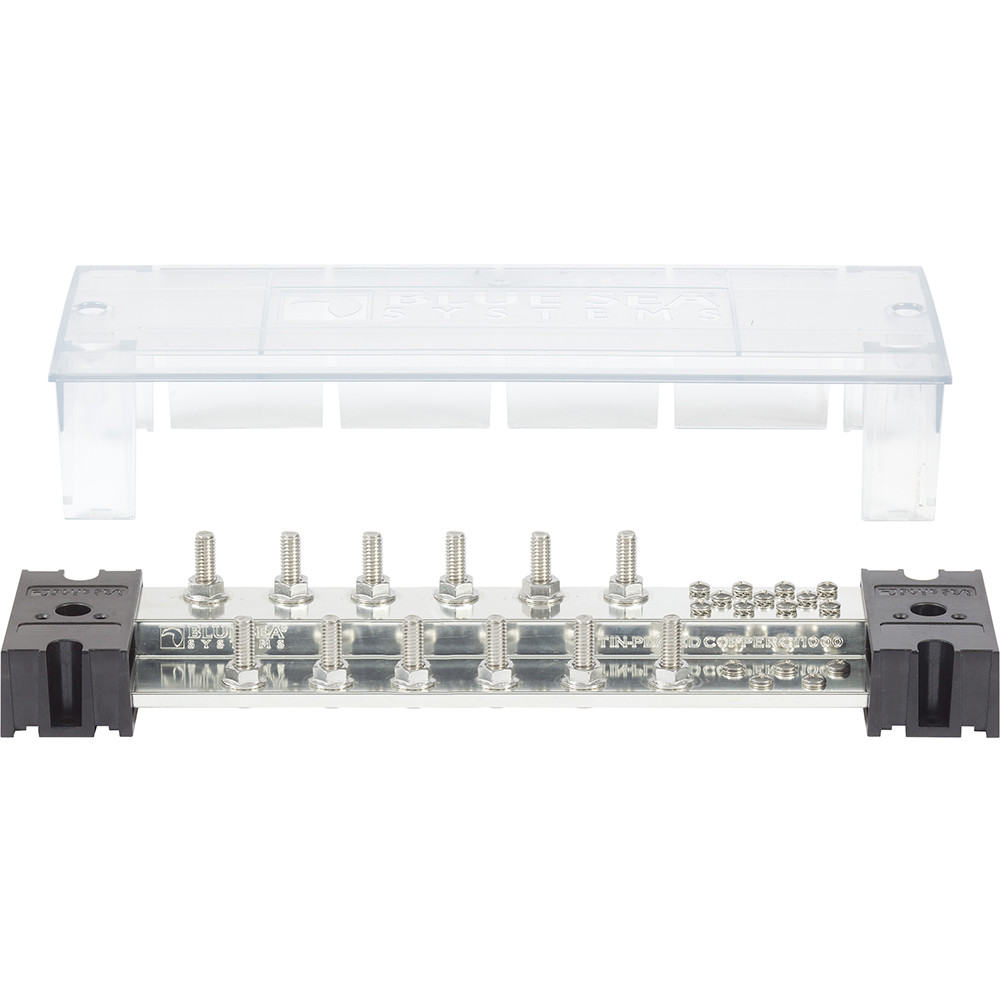 Blue Sea PowerBar 1000 - 12 5\/16" Terminal Studs w\/Cover [1993]