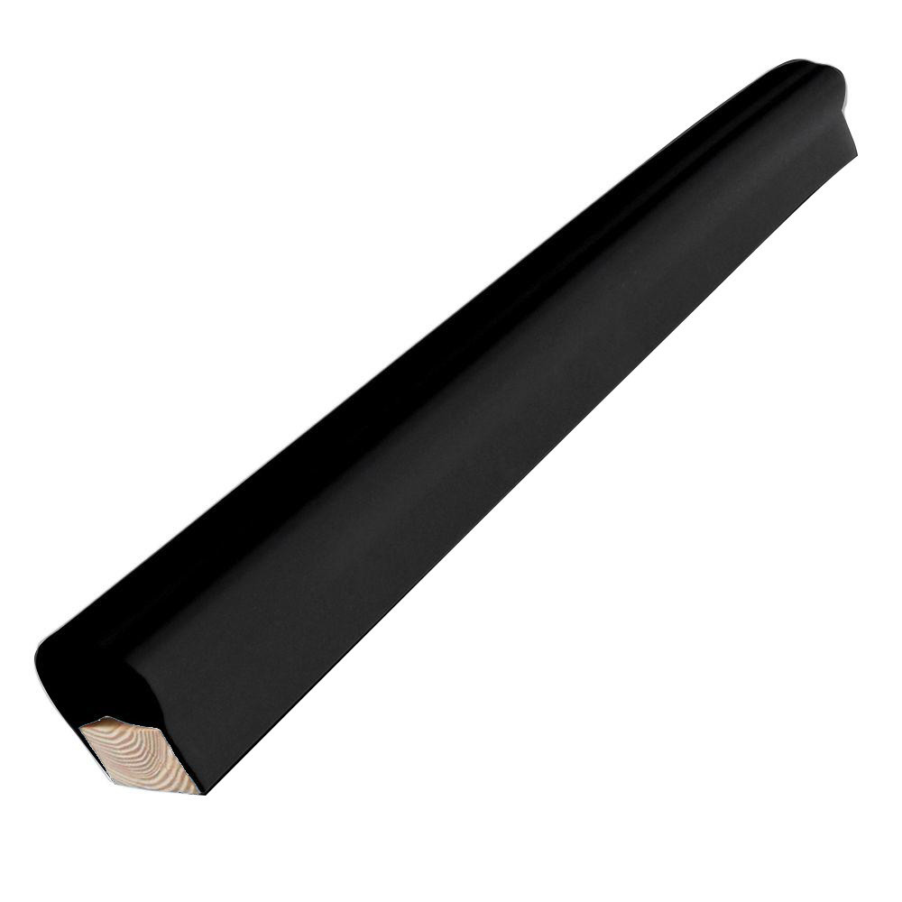 Dock Edge Piling Post Bumper - One End Capped - 6' - Black [DE1022BF]