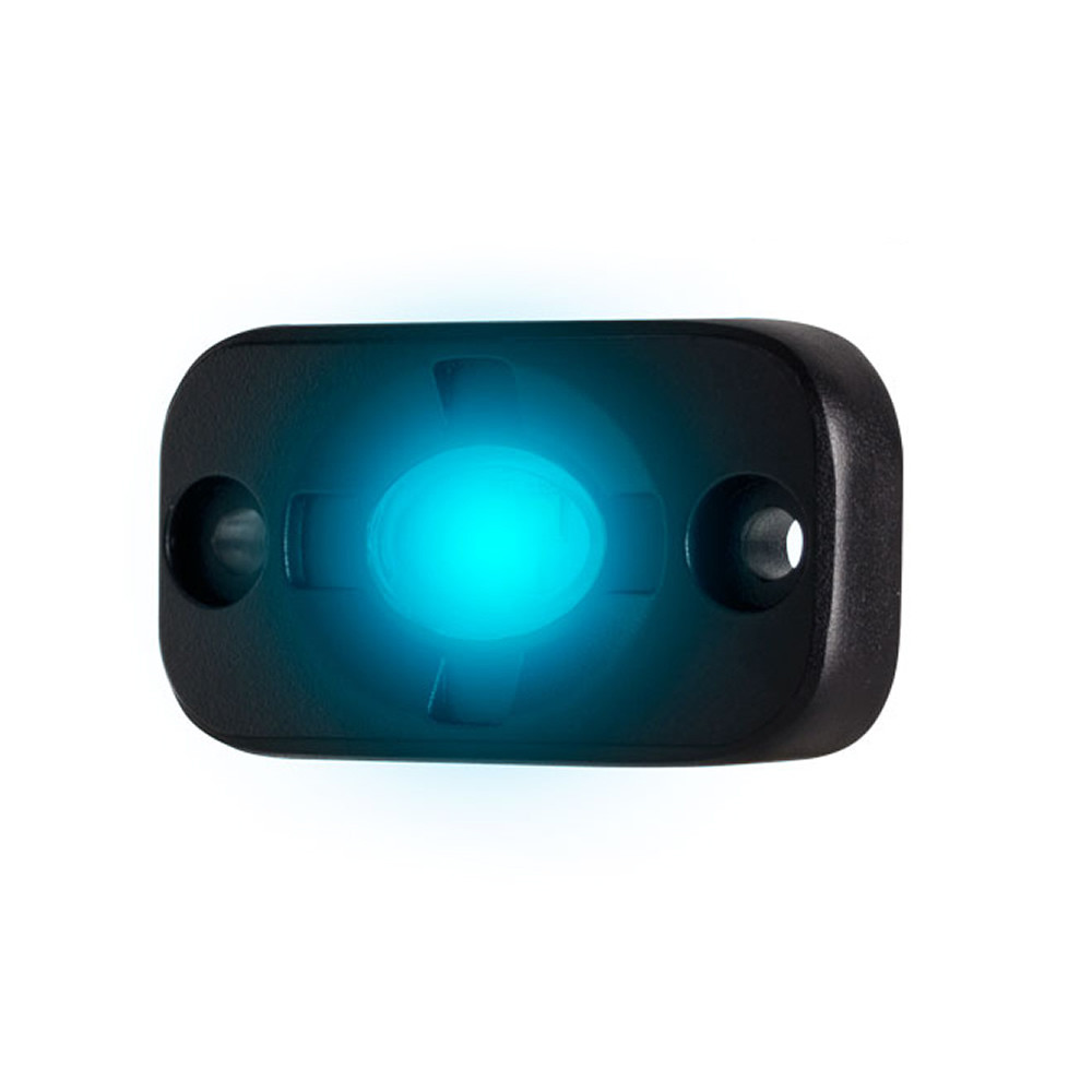 HEISE Auxiliary Accent Lighting Pod - 1.5" x 3" - Black\/Blue [HE-TL1B]