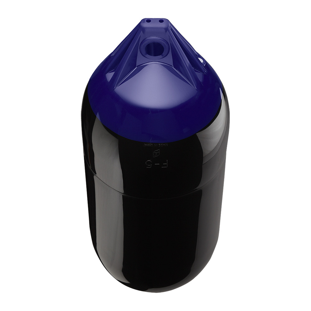 Polyform F-5 Twin Eye Fender 11" x 30" - Black [F-5 BLACK]