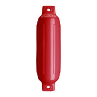 Polyform G-1 Twin Eye Fender 3.5" x 12.8" - Classic Red