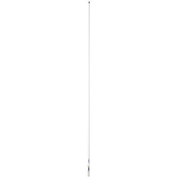 Scout 8' QuickFit White VHF Antenna w/5M Cable + FME Quick 6 Foam Filled 6db Solid Brass &amp; Copper Element