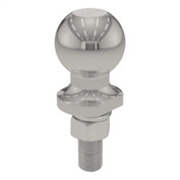 CURT 2" Trailer Ball - 3/4" x 2-1/8" Shank - 3,500 lb. - Stainless Steel