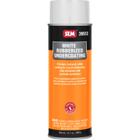 SEM Rubberized Undercoating - 24oz Aerosol Can - White