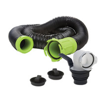 Thetford Titan Premium 15' Sewer Hose Kit w/Universal Bayonet Connection &amp; 5-in-1 Sewer Adapter w/Handle