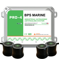 BPS Marine PRO-4 4-Transducer Ultrasonic Antifouling System - 24VDC