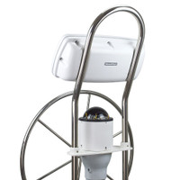 NavPod SystemPod Pre-Cut f/Raymarine Axiom 9/Axiom+ 9 on Right &amp; 1 Instrument (3.6&Prime; hole) on Left f/12&Prime; Wide Guard