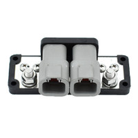 Bluewater Dual Deutsch DTP 4 Position Busbar - 5/16" Studs