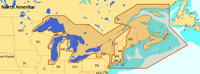 C-MAP NA-M026 Max Wide microSD Great Lakes, Northeast and Approaches