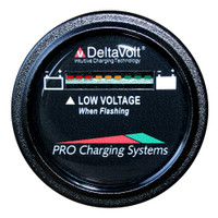 Dual Pro Battery Fuel Gauge - DeltaView&reg; Link Compatible - 64V System (8-8V Batteries)