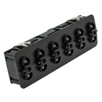 Maretron VMM6 Contura&reg; Series Digital Switch Module, 6 Rocker - No Actuators w/Right Switch 3-Position &amp; Blue LEDs