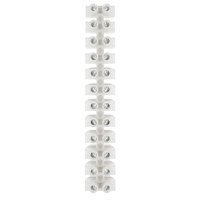 Pacer 40A Euro Style Terminal Block - 12 Positions - 5 Pack