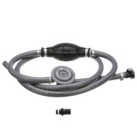 Attwood Universal Fuel Line Kit - 3/8" Dia. x 6' Length w/Sprayless Connectors &amp; Fuel Demand Valve