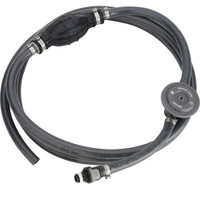 Attwood Universal Fuel Line Kit - 3/8" Dia. x 12' Length w/Sprayless Connectors &amp; Fuel Demand Valve