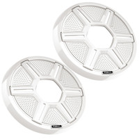 Fusion Apollo&trade; 8.8" Shielded White Speaker Grilles (Pair)