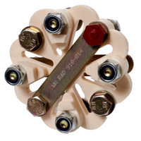 R & D Flexible Shaft Coupling f/B/W, Hurth - 3HP/100PRM Capacity