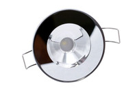 Lumitec Illusion Down Light White LED Non-Dimming Mirror Reflector 10-30v