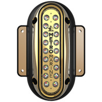 Metro Marine High-Output Vertical Surface Mount Light w/Intelligent Full Spectrum LED's - RGBW, 90&deg; Beam