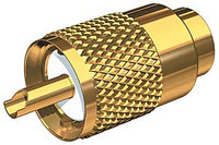 Shakespeare PL259 Gold Plated Connector F/RG58