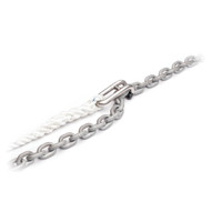 C. Sherman Johnson "Captain Hook" Chain Snubber Small Snubber Hook f/1/4" &amp; 5/16" Chain w/12' of 1/2" 3 Strand Nylon