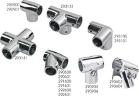 Sea-Dog Line Ss 4-Way Corner Fitting 1" 293131-1