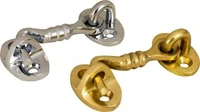 Sea-Dog Line Chrm Brass Door Hook 2" 222055-1