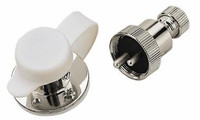 Sea-Dog Line Chrm Brs Conn 3 Amp 4 -Pin 426264-1
