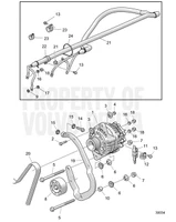 Volvo Penta Idler Pulley 22307253