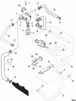 Mercury Marine Housing-Thermost (Wsl) 860256A3
