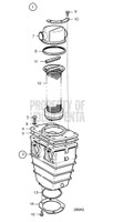 Volvo Penta Sealing Strip 848714