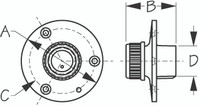 Sea-Dog Line Ss Washdown Water Outlet 513120-1