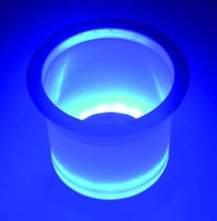 T.H. Marine Led Plastic Lghted Cup Hldr Led-Lch-Bu-Dp