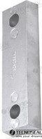Recambios Marinos Anode Riva 200X60X30 Ten00214