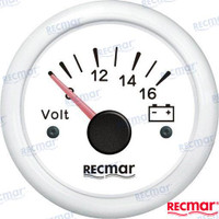 Recambios Marinos Voltimeter 8-16V White Recky13304