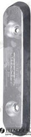 Recambios Marinos Anode Vetus Plate 4_5Kg. Ten00223
