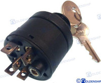 Recambios Marinos Ign Starter Switch 6T-3Pos Gs11157