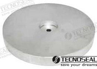 Recambios Marinos Disc Anode For Stern 230*25Mm Ten00156