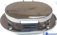 Recambios Marinos Hinged Deck Pipe Ss Oval Gs70034