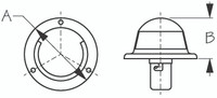 Sea-Dog Line Ss Masthead Light 400120-1