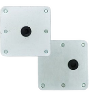 Attwood Marine Base 7X7 Zp Threaded 67729-T