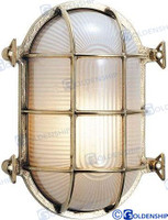 Recambios Marinos Polished Brass Light 220V Gs10465