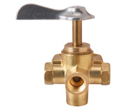 Dometic 4 Way 1/4 Fnpt Valve 118-1654