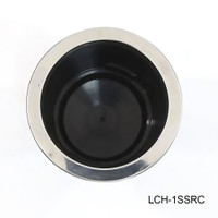T.H. Marine Cup Hldr W/Mnting Flng-Ss Rim Lch-1Ssrc-Dp